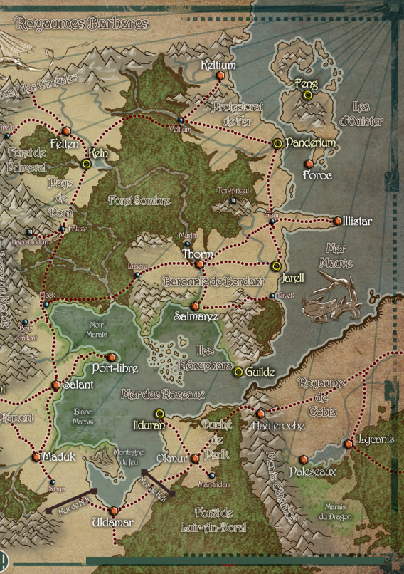 carte d'osgild partie est