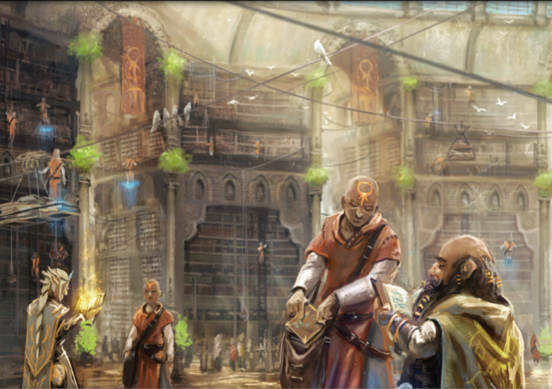 La bibliothèque de Monastir