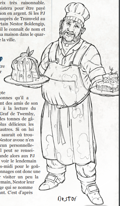 Le boulanger Nestor Boldengip cousin du Graf de Twemby