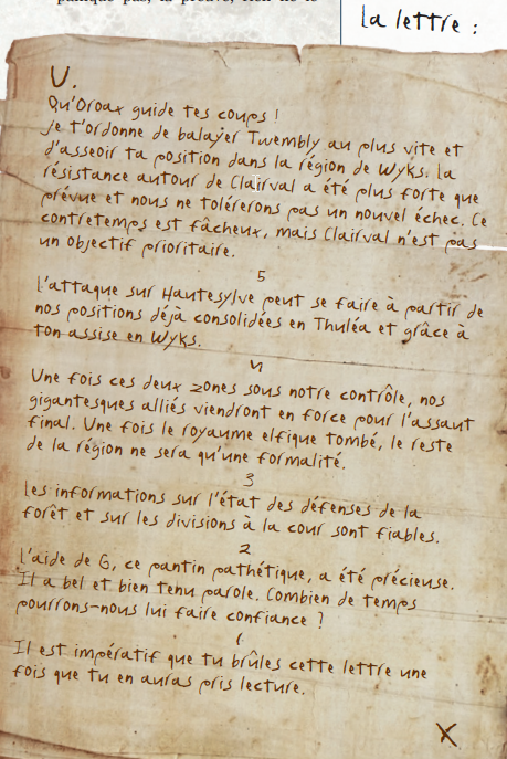 Lettre dérobée à Urgashn